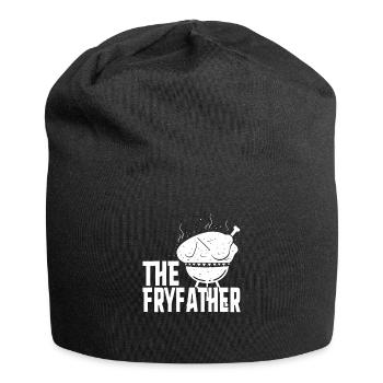 The Fryfather Cuisine Griller Grillen Cadeau - Bonnet en jersey - noir - Devant