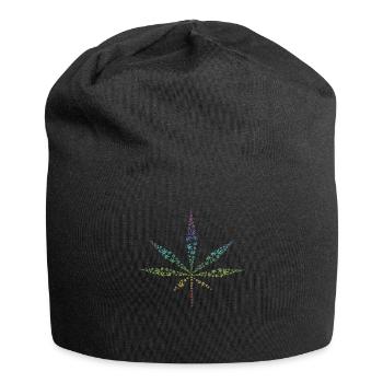 Cannabis Hemp - Jersey Beanie - black - Front
