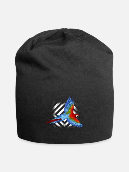 parrot - Jersey Beanie - black