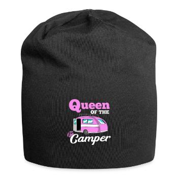 Queen Of The Camper - Jersey Beanie - black - Front