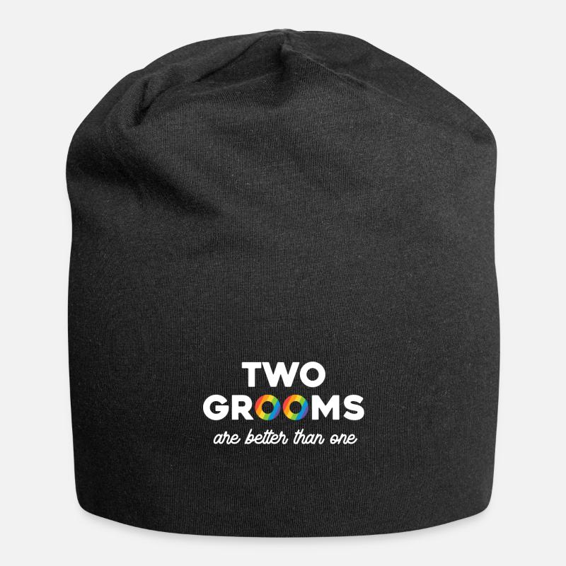 groom - Jersey Beanie - black