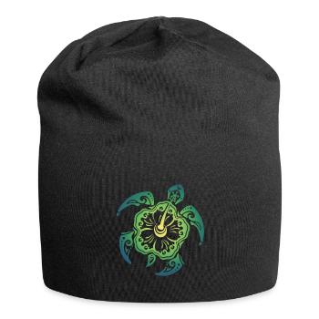 Turtle sea creatures - Jersey Beanie - black - Front