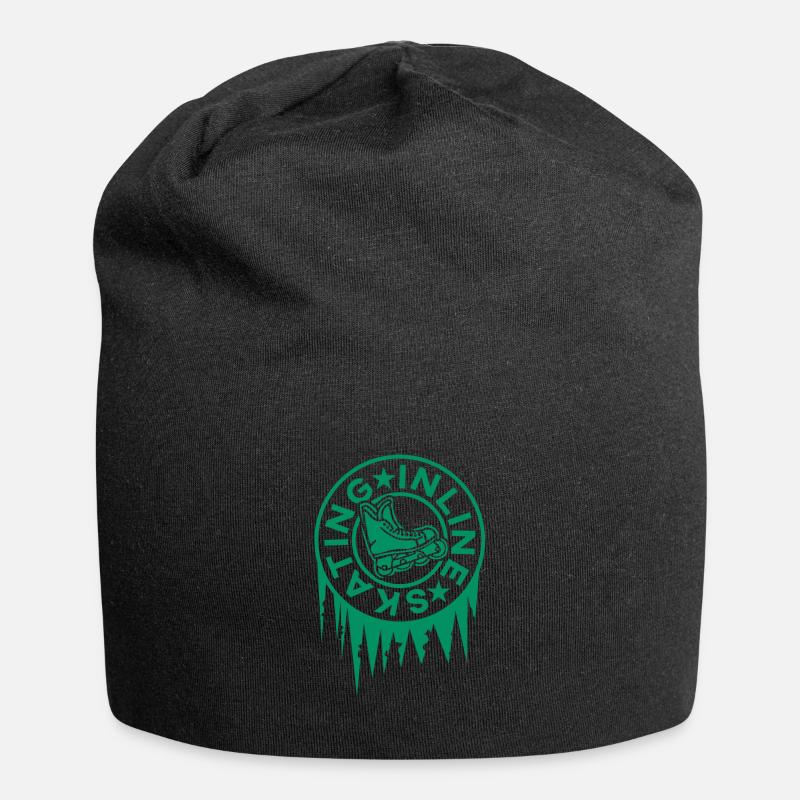 Inline Skating - Jersey-Beanie - Schwarz