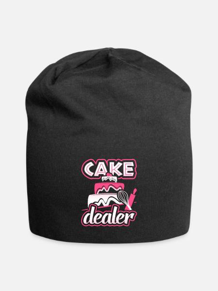 Baking, baker, baker - Jersey Beanie - black