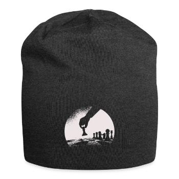 Échiquier - Bonnet en jersey - charbon - Devant