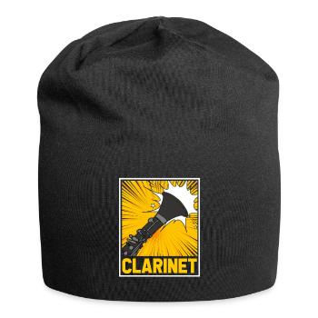 clarinet - Jersey Beanie - black - Front