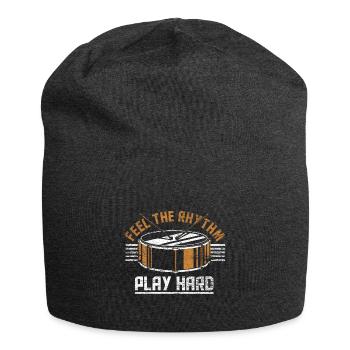 Schlagzeug - Jersey-Beanie - Anthrazit - Vorne