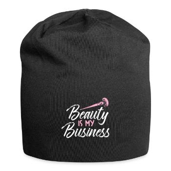 Beauty is my profession Make-up beautician - Jersey Beanie - black - Front