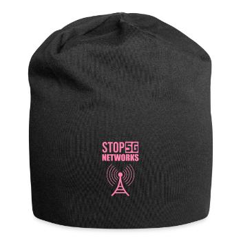 Against 5G - Jersey Beanie - black - Front