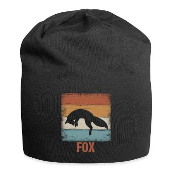 Fuchs Fox - Jersey-Beanie - Schwarz - Vorne