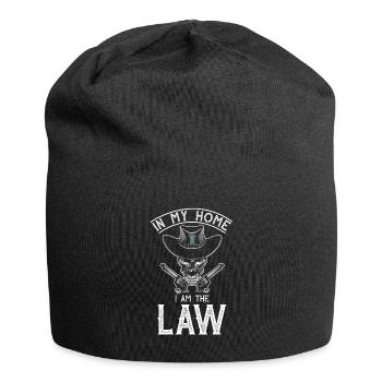Cowboy Wilder Westen - Jersey-Beanie - Schwarz - Vorne