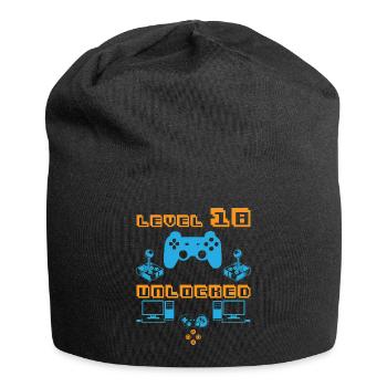18th birthday - Jersey Beanie - black - Front
