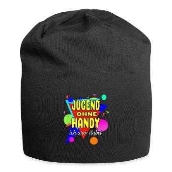 Jugend Ohne Handy - Ich War Dabei - Jersey-Beanie - Schwarz - Vorne
