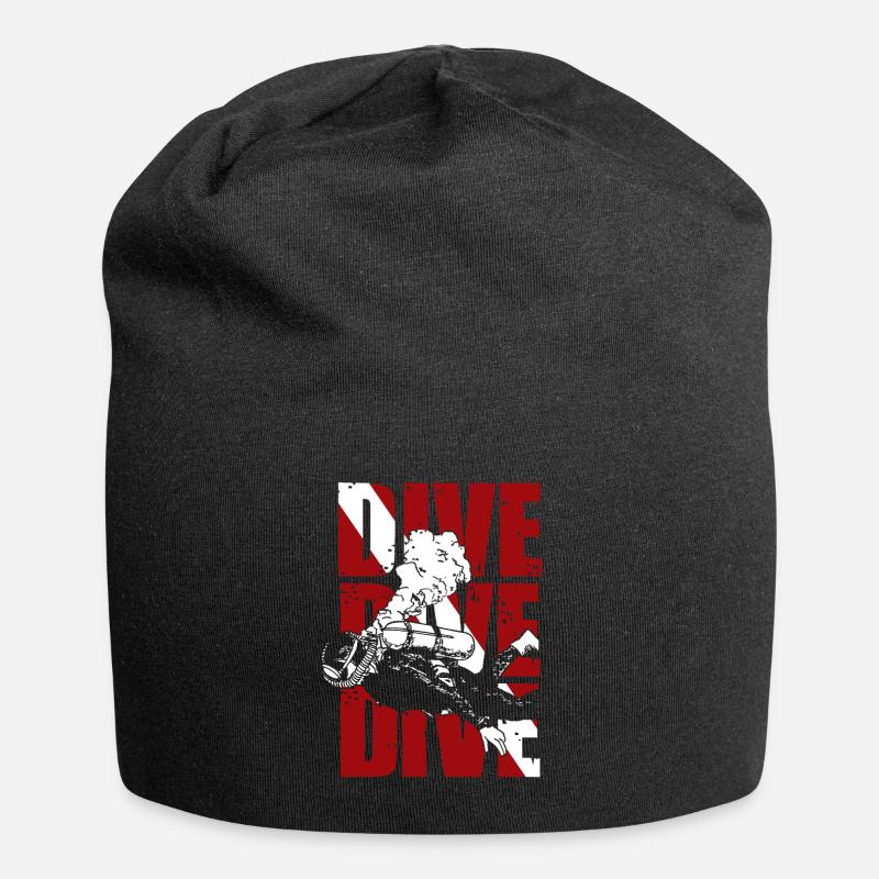 Plongée - Bonnet en jersey - noir