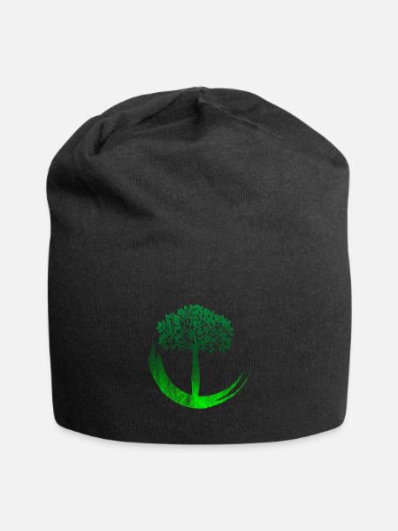 meditation - Jersey Beanie - black