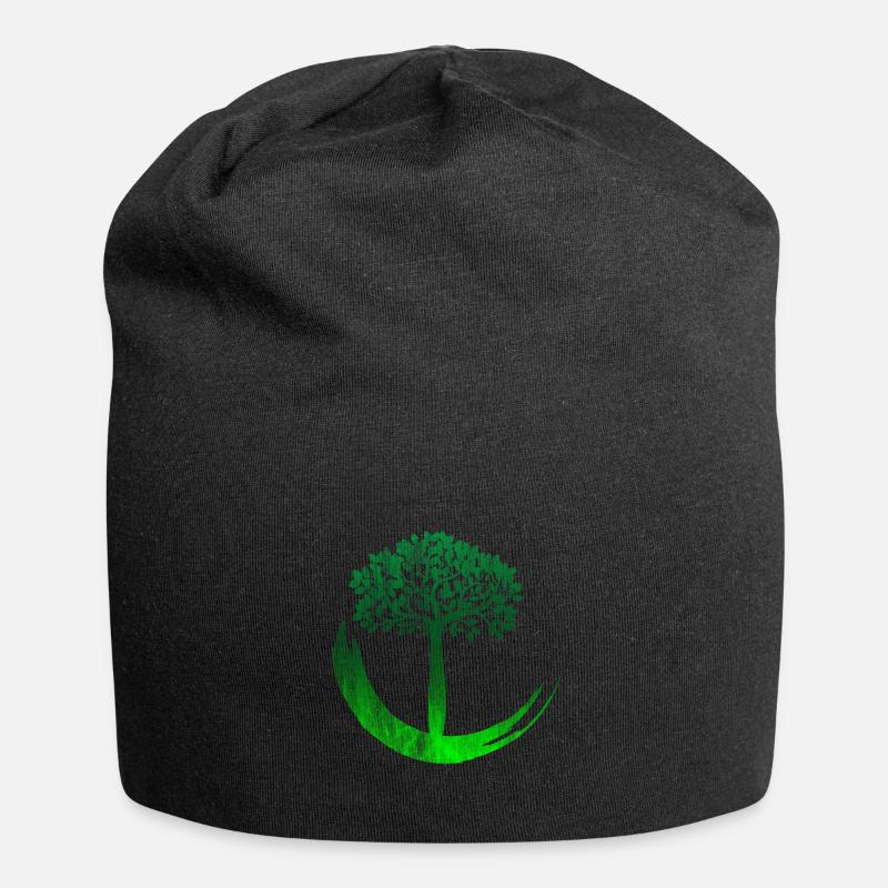 meditation - Jersey Beanie - black