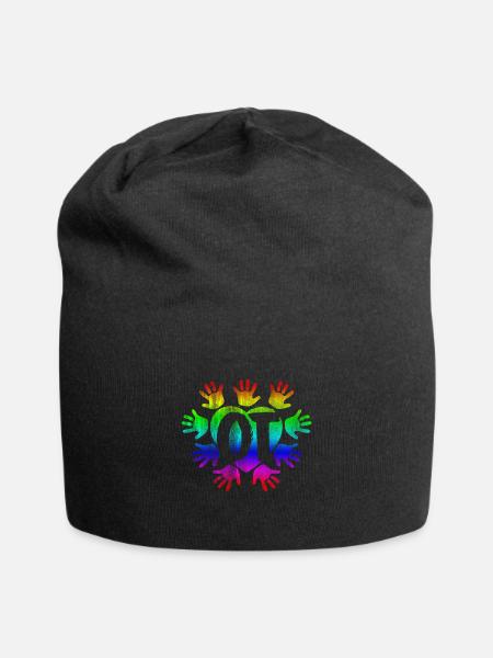 Ergotherapie - Jersey-Beanie - Schwarz