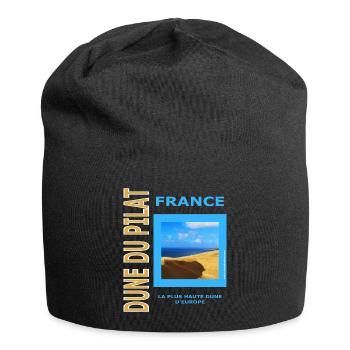 Dune du Pilat - T-Shirt, Tassen, Maske ... - Jersey-Beanie - Schwarz - Vorne