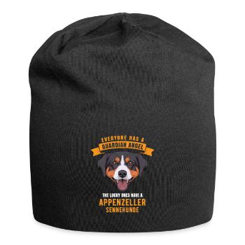 Appenzeller Sennenhunde - Jersey-Beanie - Schwarz - Vorne