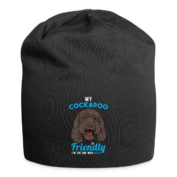 Cockapoo - Jersey Beanie - black - Front