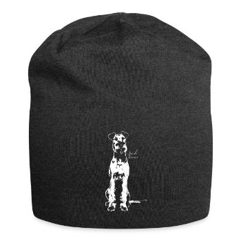 Irish Terrier - Jersey Beanie - charcoal grey - Front