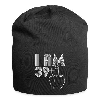 40th birthday - Jersey Beanie - black - Front