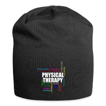 Physiotherapy Medicine - Jersey Beanie - black - Front