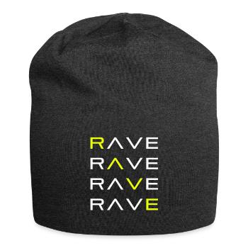 RAVE TECHNO RAVER - Bonnet en jersey - charbon - Devant