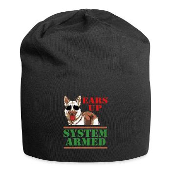 German Shepherd - Jersey Beanie - black - Front