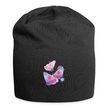 Butterfly transformation - Jersey Beanie - black - Front