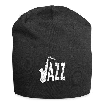 Saxophone - Jersey-Beanie - Anthrazit - Vorne