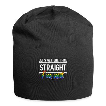 Lgbt - Jersey-Beanie - Schwarz - Vorne