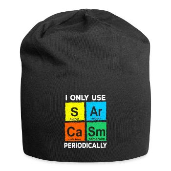 chimie - Bonnet en jersey - noir - Devant