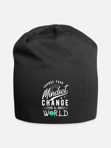 motivation - Bonnet en jersey - noir