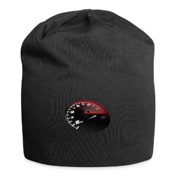 PS Geschwindigkeit Speed Turbo Tuner Auto Geschenk - Jersey-Beanie - Schwarz - Vorne