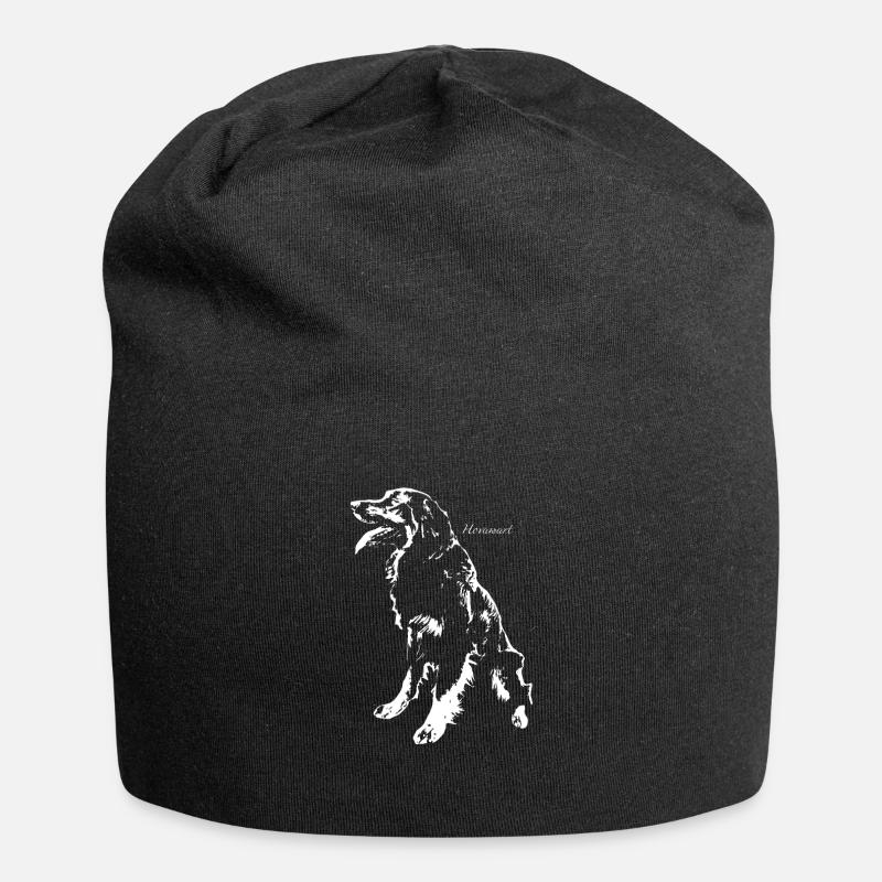 Hovawart - Jersey-Beanie - Schwarz