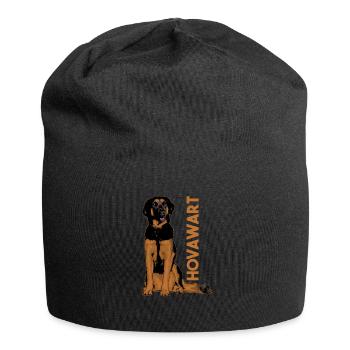 Hovawart - Jersey-Beanie - Schwarz - Vorne