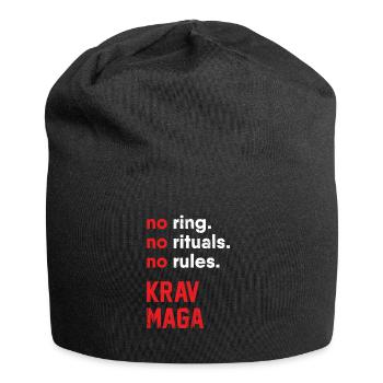 KRAV MAGA - Bonnet en jersey - noir - Devant