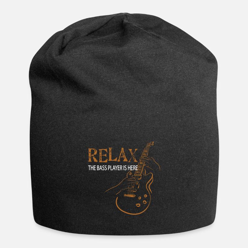 Bass player - Jersey Beanie - black