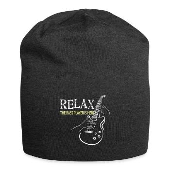 Relax Le bassiste Est-il là - Bonnet en jersey - charbon - Devant