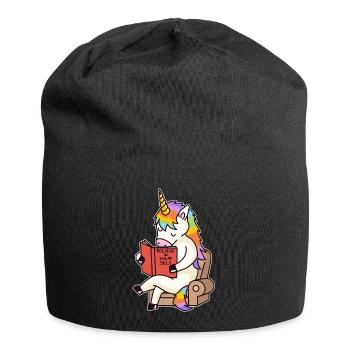 Licorne Lire - Bonnet en jersey - noir - Devant