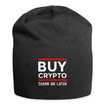 CRYPTO ANARCHY - Jersey Beanie - black - Front