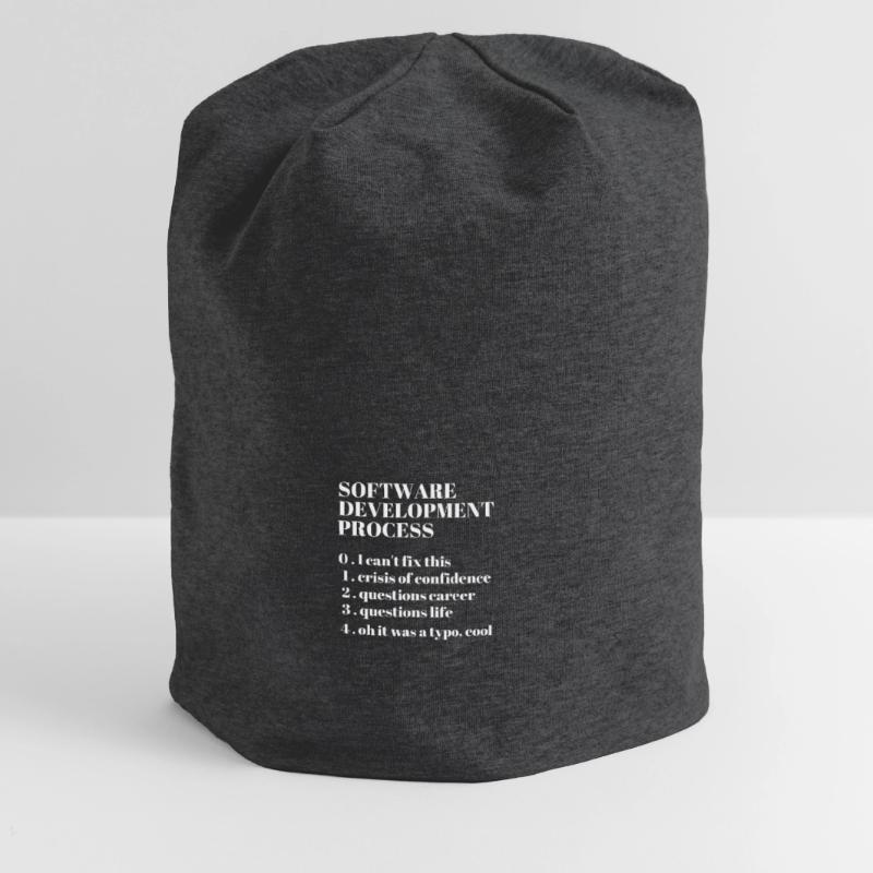 Software Development Funny Coding Programming Jersey Beanie