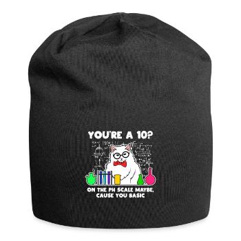 Chemistry Nerd Ph - Jersey Beanie - black - Front