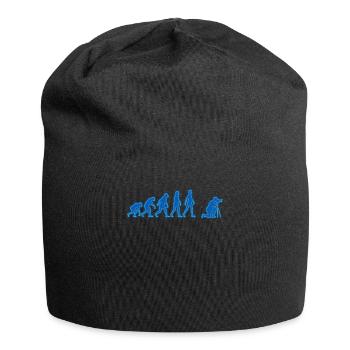 Fotografie Lustiges Fotografie Evolution Geschenk - Jersey-Beanie - Schwarz - Vorne
