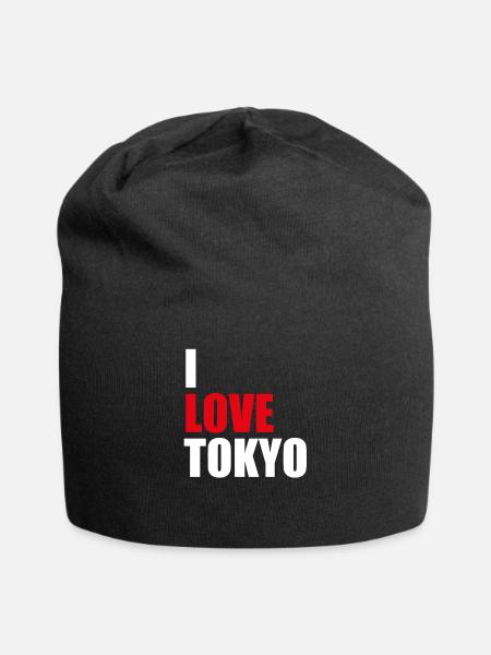 Tokyo Tokyo - Bonnet en jersey - noir