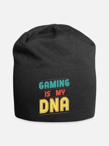 Gaming is my DNA - Jersey-Beanie - Schwarz