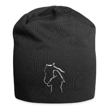 Horse lover - Jersey Beanie - black - Front