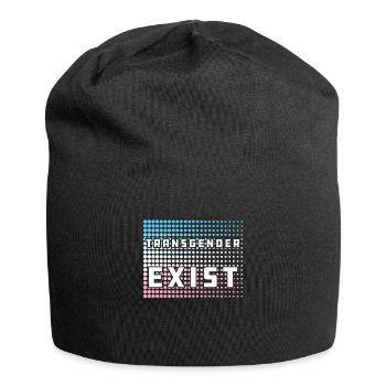 Trans Transsexuel Trans Trans - Bonnet en jersey - noir - Devant