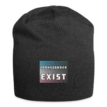 Transgender Trans Transliebe Geschenk - Jersey-Beanie - Anthrazit - Vorne